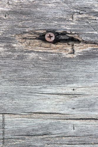 Wooden floor is made of old wooden boards with beautiful patterns