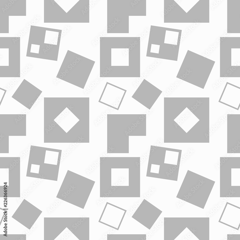 Geometric seamless pattern. Square Geometric seamless pattern. Square