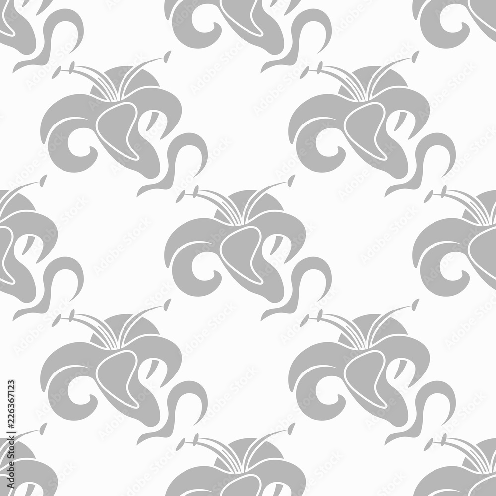 Flower seamless pattern Flower seamless pattern