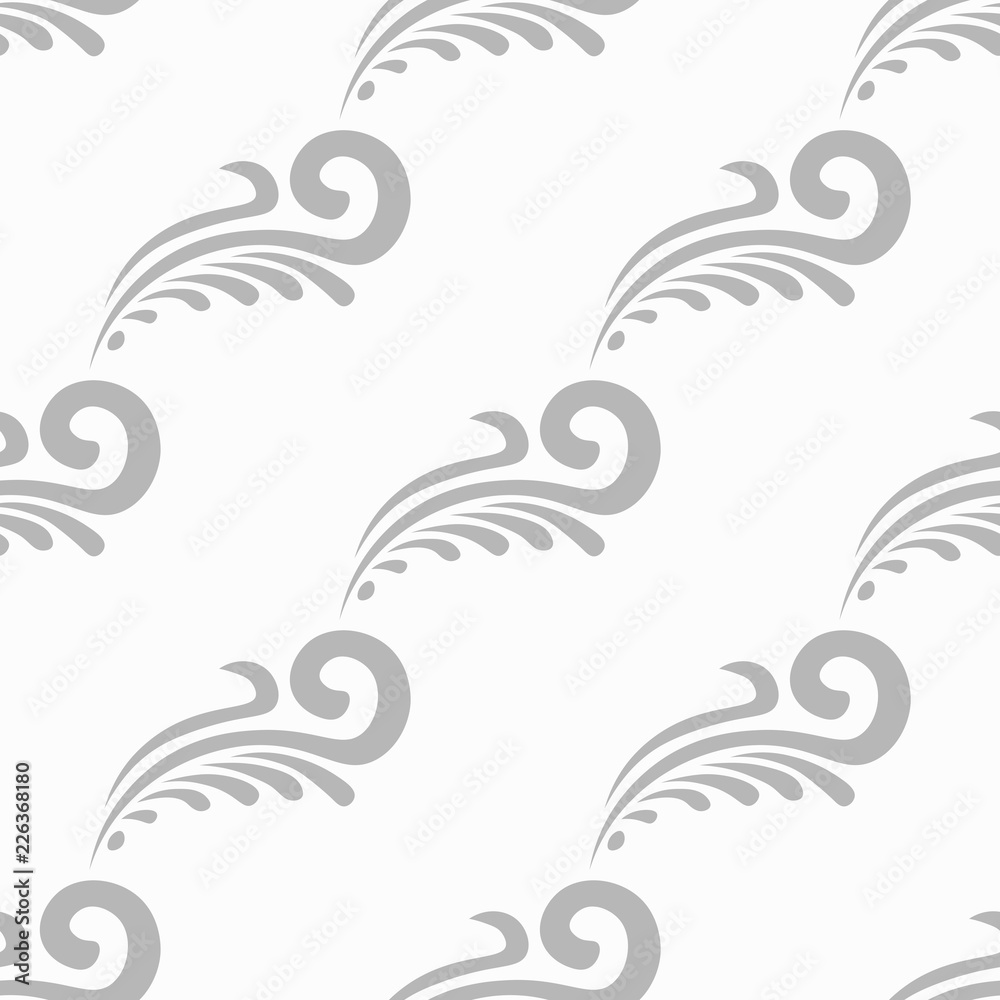 abstract seamless floral pattern