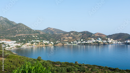view of the village of Bali in Northern Crete