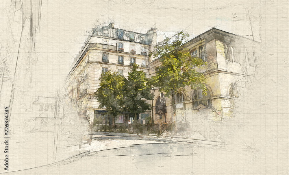 Fototapeta premium Le Marais