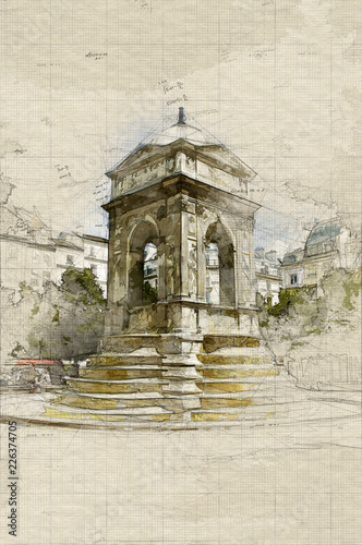 “La fontaine des innocents”...