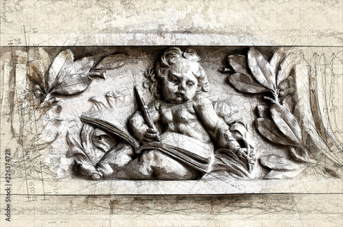 Literature in stone