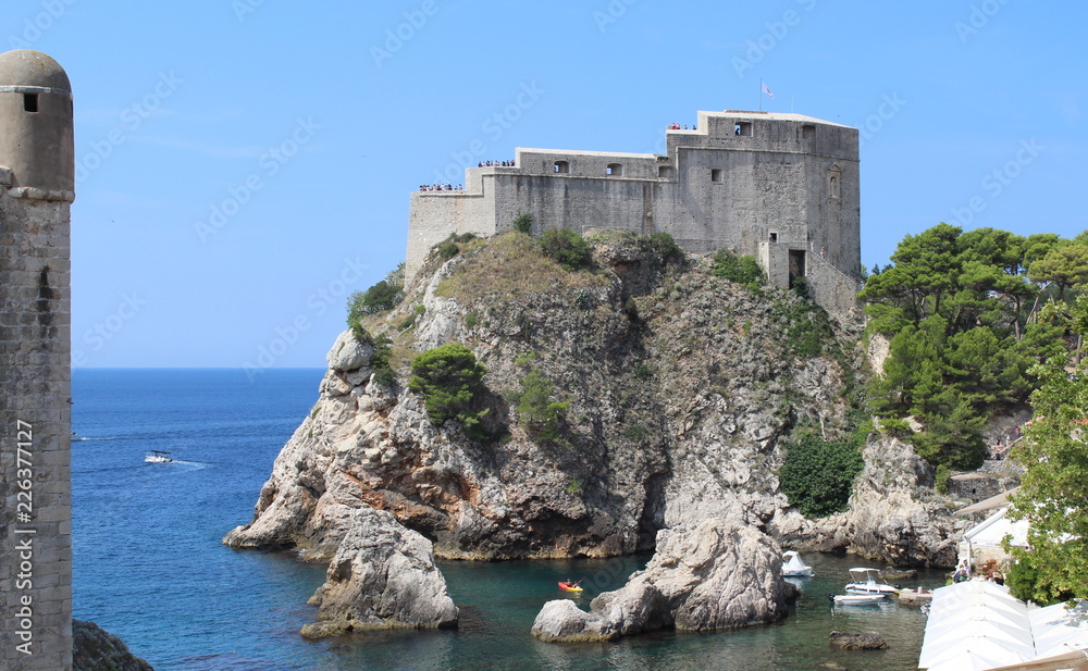 La rocca di Dubrovnik - vacanze