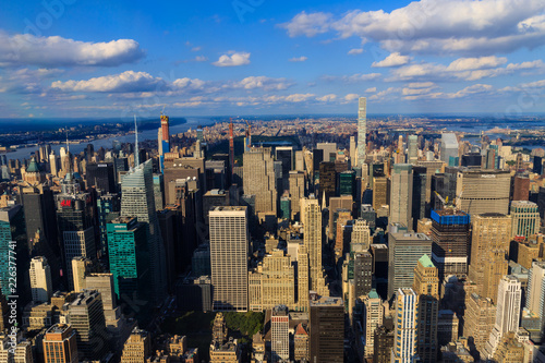 Vue de Manhattan depuis l'Empire State Building, New York City