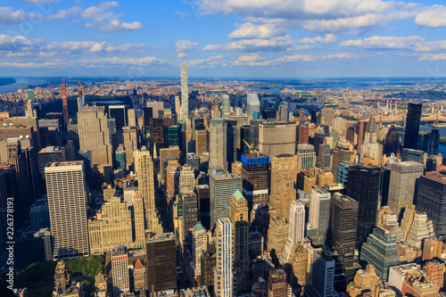 Vue de Manhattan depuis l'Empire State Building, New York City