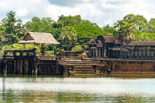 Angkor Thom at Angkor Wat near Siem Reap, Cambodia