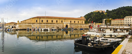 Il porto di Ancona con il Lazzaretto photo