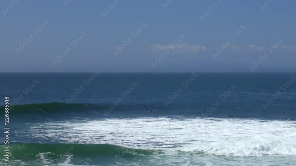 Santa Cruz, Steamer Lane West Side, California, USA. Steamer Lane is a famous surfing location in Santa Cruz, California. Santa Cruz, Steamer Lane West Side, California, USA. Steamer Lane is a famous surfing location in Santa Cruz, California.
