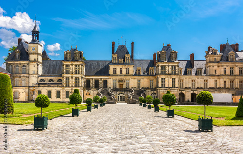 Fontainebleau palace (Chateau de Fontainebleau), France photo