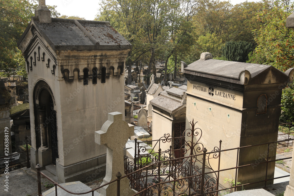 Naklejka premium cimetiere