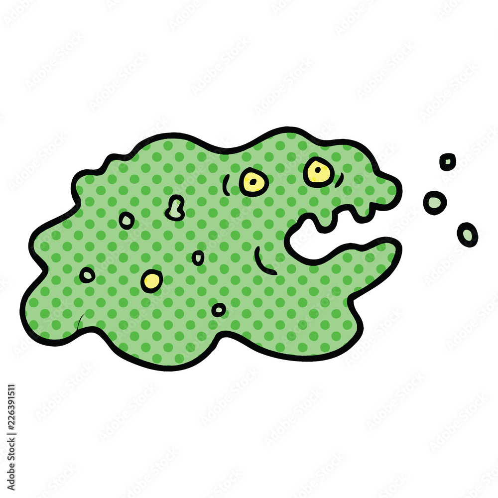 comic book style cartoon germ comic book style cartoon germ