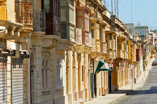 Typowa zabudowa ulicy maltańskiej