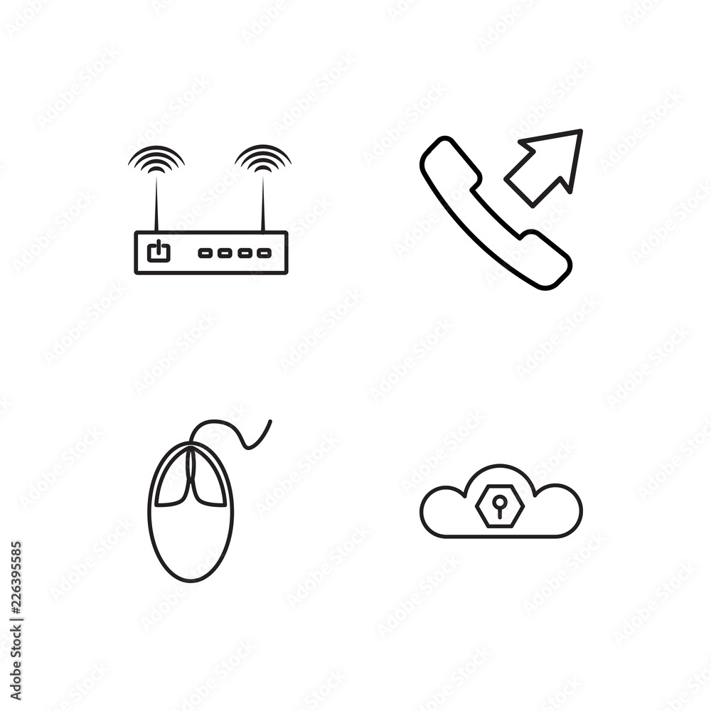 web simple outlined icons set web simple outlined icons set