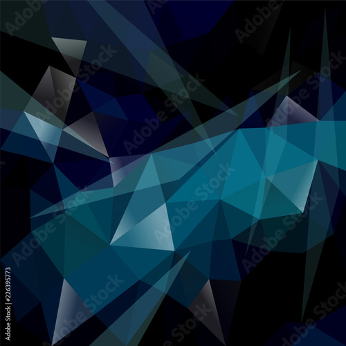 polygonal background gradient dark blue