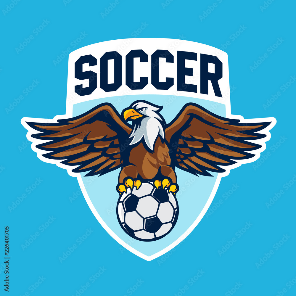 Fototapeta premium eagle sport logo