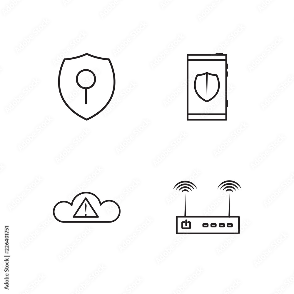 web simple outlined icons set web simple outlined icons set
