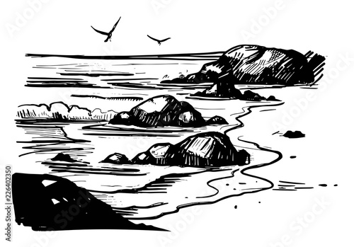 Sea sketch