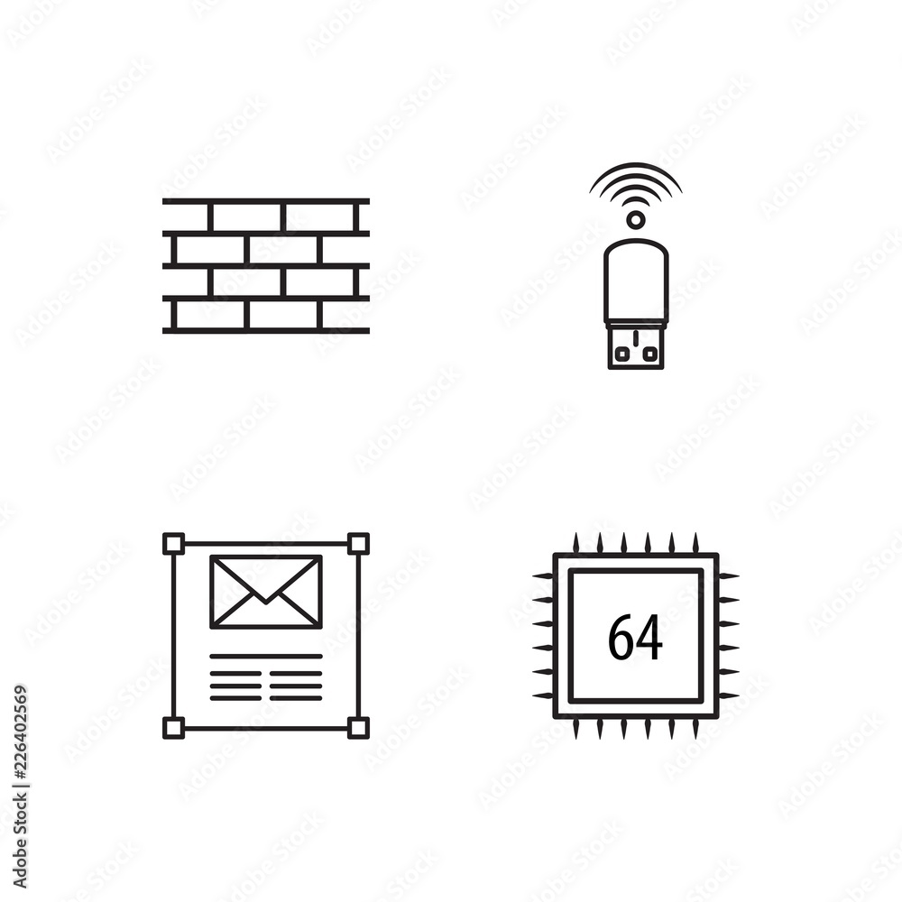 web simple outlined icons set web simple outlined icons set
