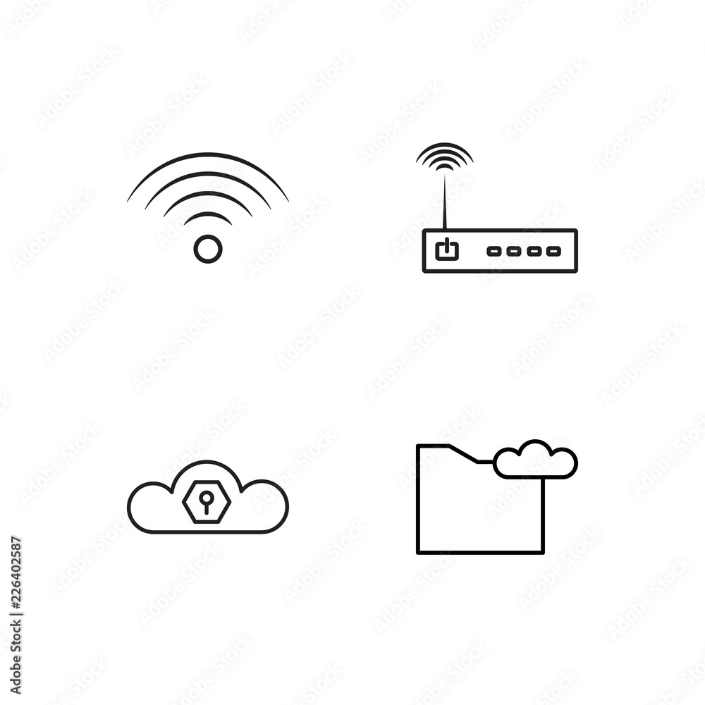 web simple outlined icons set web simple outlined icons set