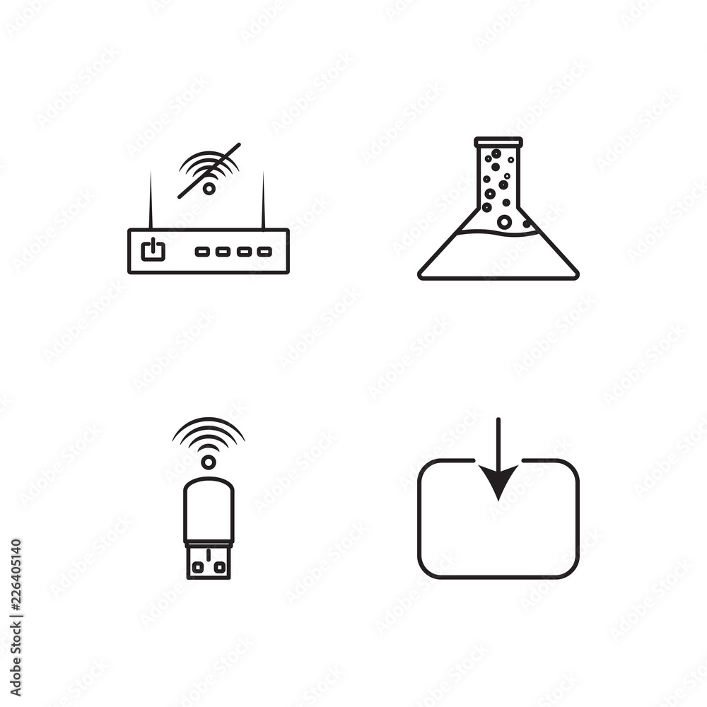 web simple outlined icons set web simple outlined icons set