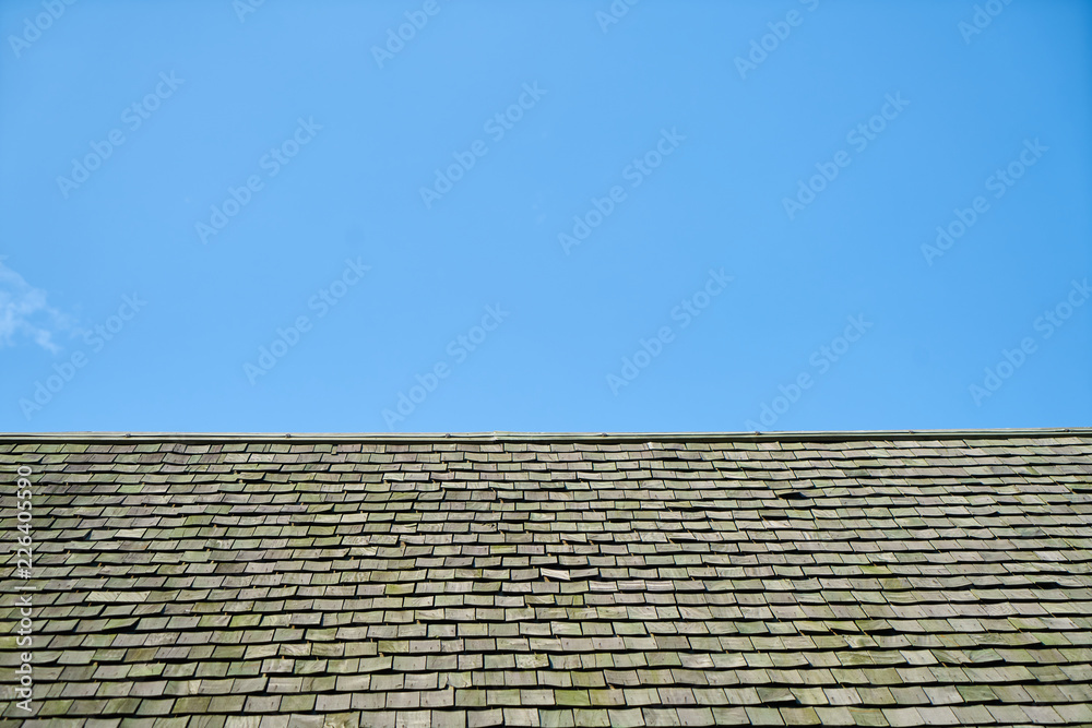 roof and sky