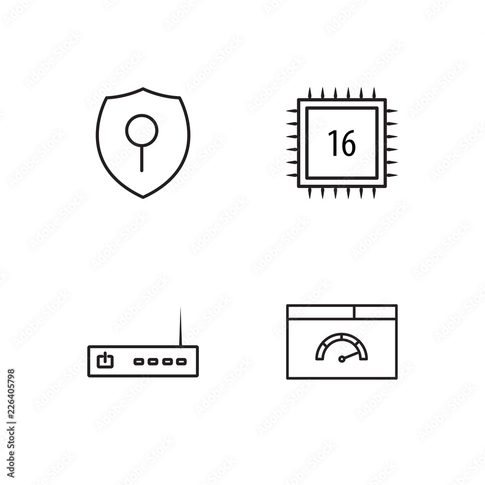 web simple outlined icons set web simple outlined icons set