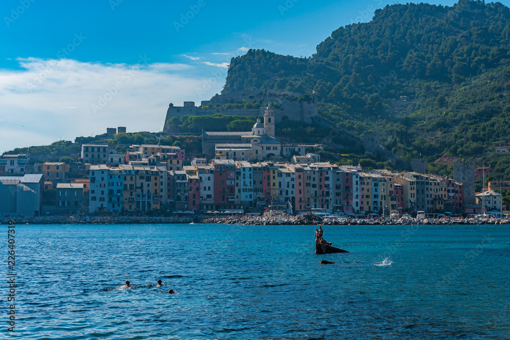 Naklejka premium view of Portovenere