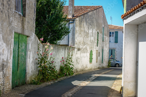 Ile de Ré, ruelle photo