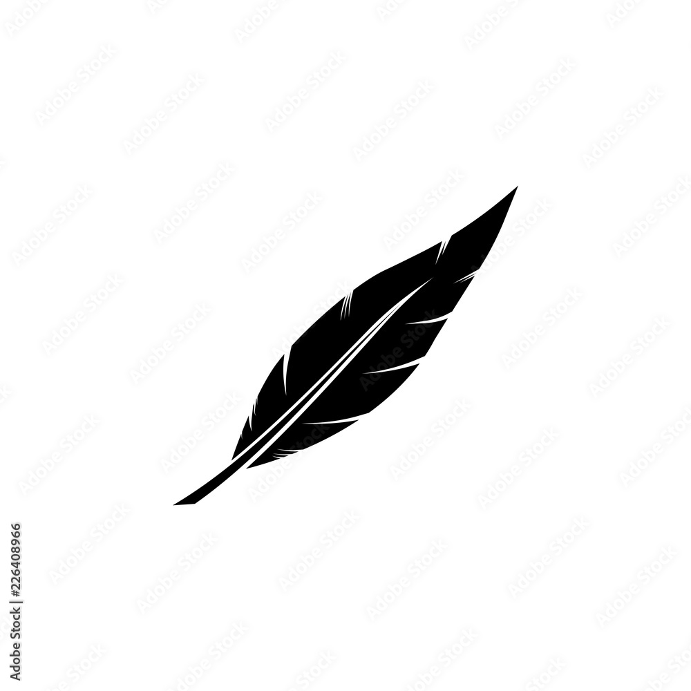 Vector icon feather Vector icon feather
