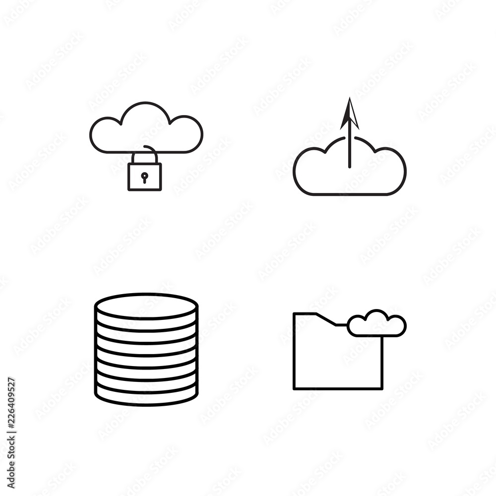 web simple outlined icons set web simple outlined icons set