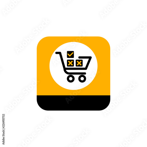 Checklist mobile app icon