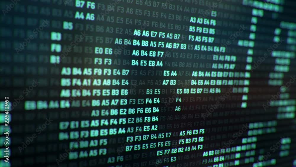 Technological background with representation of binary code. Binary digits in different configurations on colorful background like screen of computer. Animation of seamless loop. Technological background with representation of binary code. Binary digits in different configurations on colorful background like screen of computer. Animation of seamless loop.