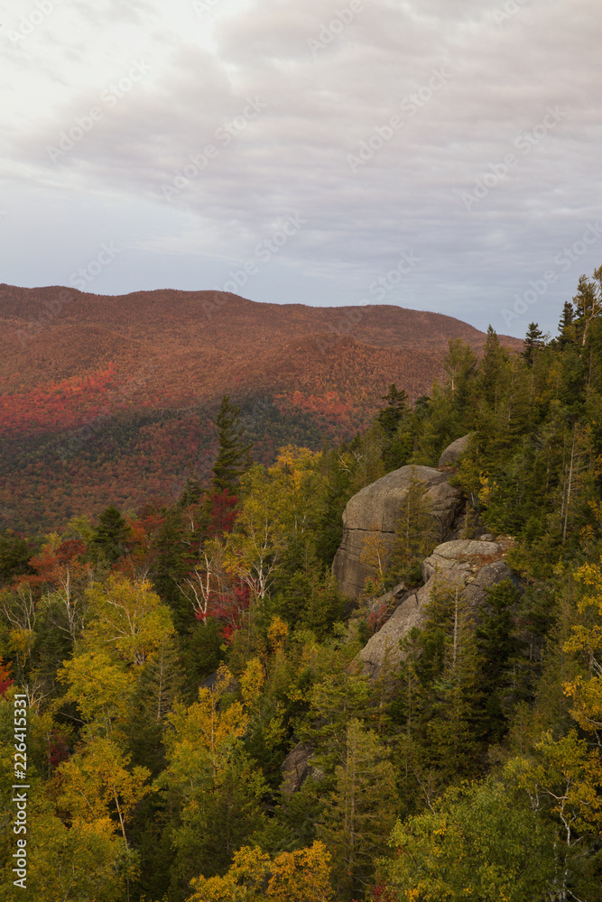 Fall color in the Adirondacks of Upstate New York
