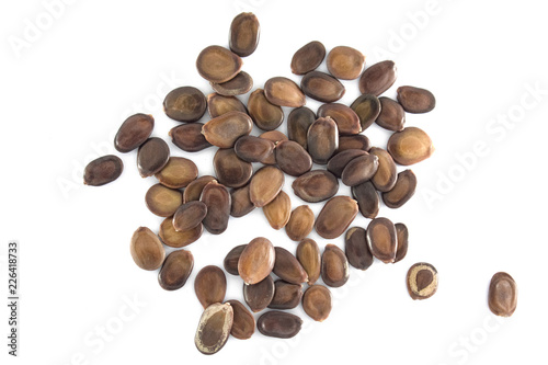 coffee beans isolated on white background