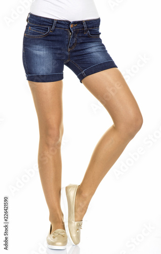 woman shorts