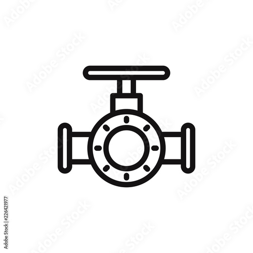 Valve vector icon