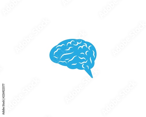 Brain logo illustration