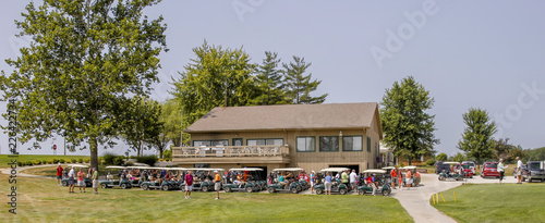 Golf clubhouse