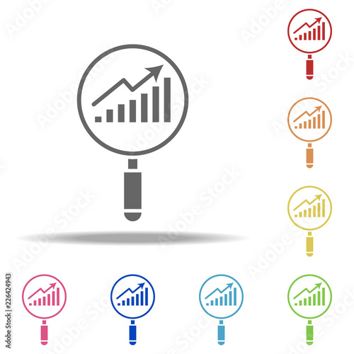 training seo icon. Elements of Seo & Development in multi colored icons. Simple icon for websites, web design, mobile app, info graphics