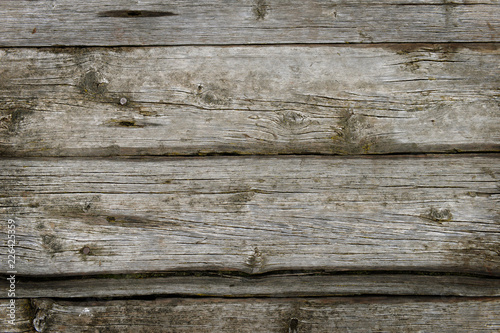 Wood texture. Background of old boards. Retro background from wooden canvas