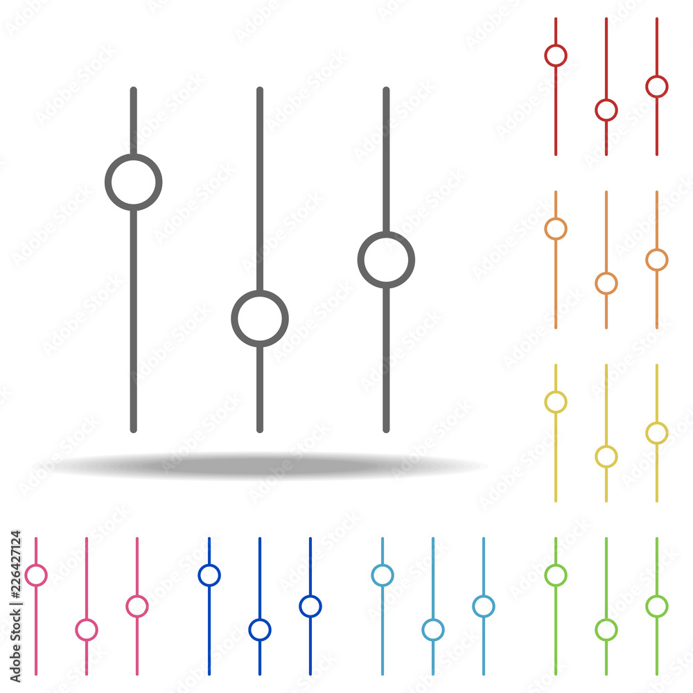music settings icon. Elements of Web in multi colored icons. Simple icon for websites, web design, mobile app, info graphics music settings icon. Elements of Web in multi colored icons. Simple icon for websites, web design, mobile app, info graphics
