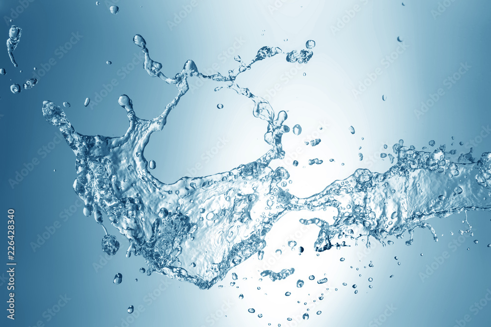 Water,water splash isolated on white background Water,water splash isolated on white background
