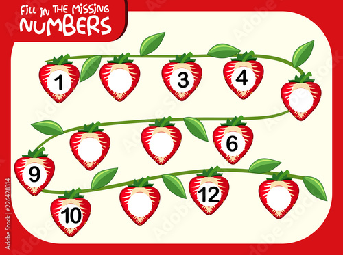 Fill in the missing number