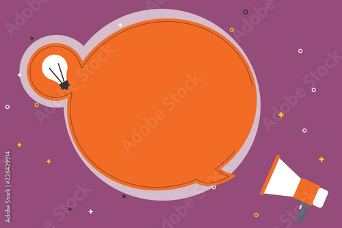 Flat design business vector illustration concept. Business ad for website and promotion banners. empty social media copy space text for your own texts Template art esp isolated promoting Service
