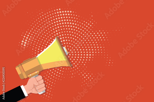 Flat design business vector illustration concept. Business ad for website and promotion banners. empty social media copy space text for your own texts Template art esp isolated promoting Service