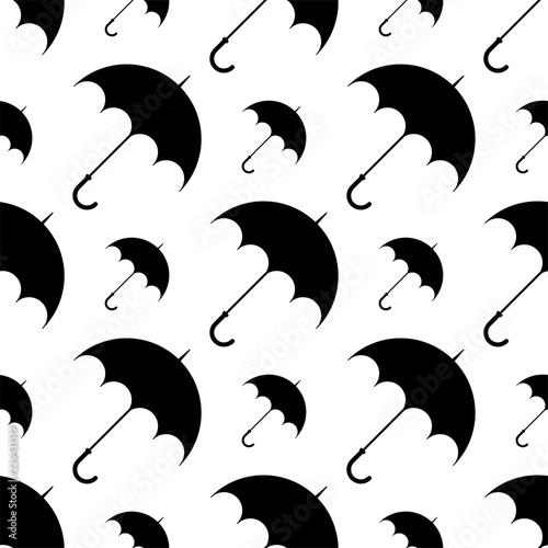 Umbrella Icon Seamless Pattern