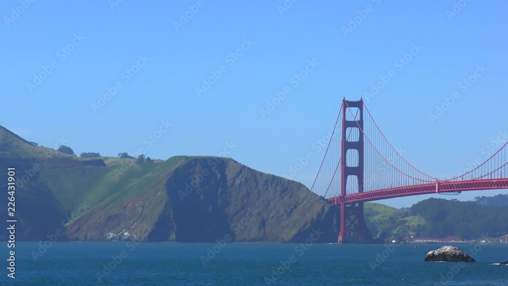 The Golden Gate Bridge as seen from Baker Beach, San Francisco, California, USA The Golden Gate Bridge as seen from Baker Beach, San Francisco, California, USA