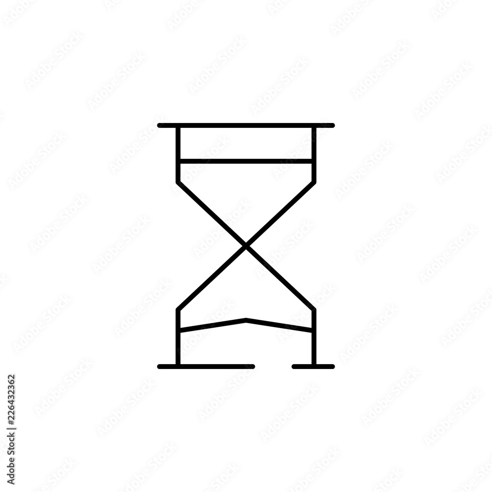 hourglass, countdown icon. Element of business start up icon for mobile concept and web apps. Thin line hourglass, countdown icon can be used for web and mobile hourglass, countdown icon. Element of business start up icon for mobile concept and web apps. Thin line hourglass, countdown icon can be used for web and mobile